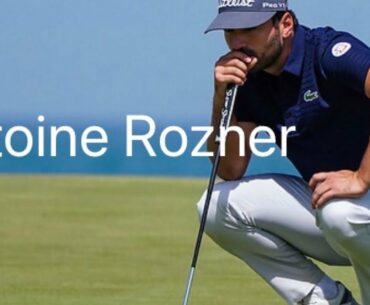 Antoine Rozner golf swings videos motivation. #bestgolf #alloverthegolf #golf #golfswing