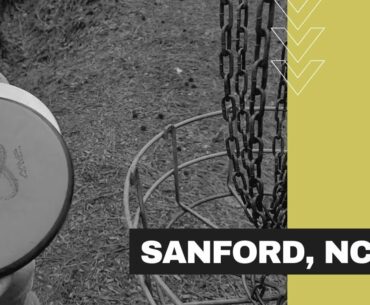 Disk Golf at OT Sloan Park in Sanford NC - Front 9 - #shorts