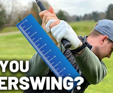 STOP overswinging | GOLF DRILL