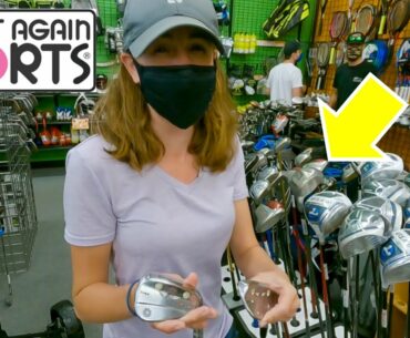 We Found TOUR ISSUE Golf Clubs At PLAY IT AGAIN SPORTS!!!
