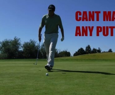 Not making putts! Encinitas Ranch Golf Course. On course vlog. (Memorial Day 2019)