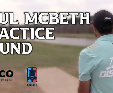 Paul McBeth Waco Practice Round