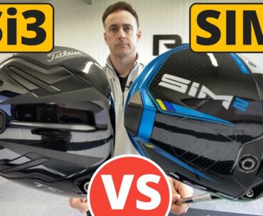 TAYLORMADE SIM2 DRIVER VS TITLEIST TSi3 DRIVER