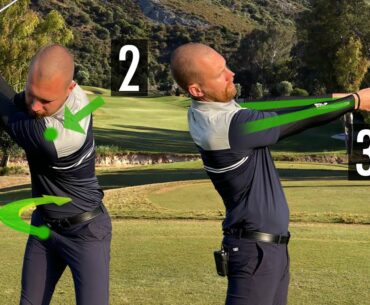 In 3 simplen Schritten zu einem super Golfschwung