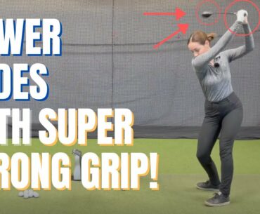 DRAW AND FADE AT WILL WITH ANY GRIP! Our Beginners do this easily!!