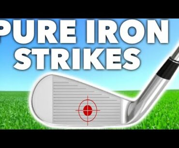 HOW TO STRIKE YOUR IRONS PURE WITH A 1 SIMPLE DRILL - Simple Golf Tips