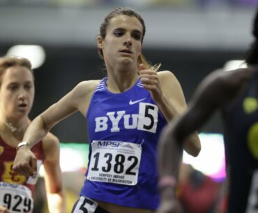 Running NCAA 800m Lead With 4s PR In 'B' Heat