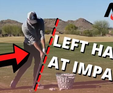 Should Back Of LEFT HAND Face The Target At Impact? | Deliver The Lead Wrist Correctly