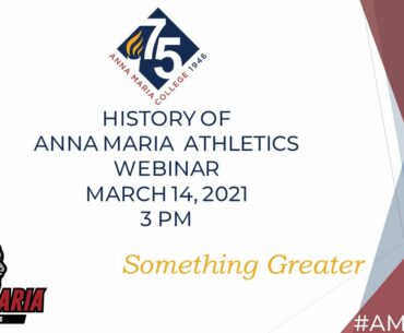 History of Athletics Webinar