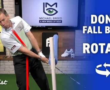 Stop Falling Back & Rotate THROUGH The Shot
