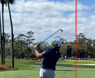 Dustin Johnson throw one super high | Golf Rabble