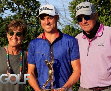 Mike Thomas emotional after Justin Thomas' win at The Players | Live From The Players | Golf Channel