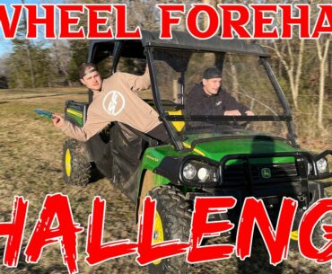 4-Wheel Forehand Disc Golf Challenge