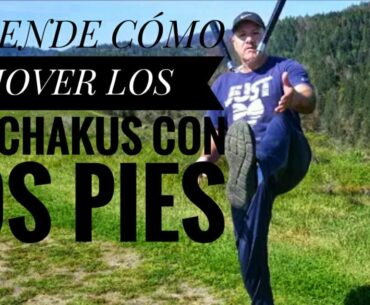 NUNCHAKUS TUTORIAL COMO APRENDER A MOVER LOS CHACOS CON LOS PIES