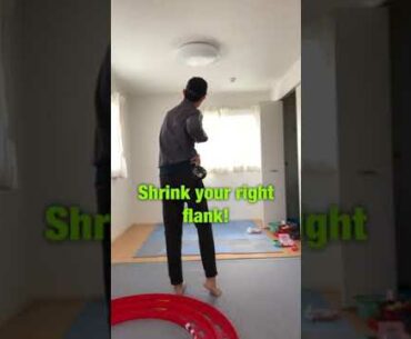 Collin Morikawa, Justin Thomas/ Shrink your right flank! [Golf swing tips at home] #short