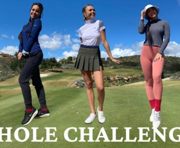 THIS GIRL HAS SKILLS - 4 Hole Challenge