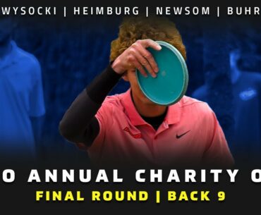 2021 Waco Annual Charity Open | FINAL RD, B9 CHASE | Wysocki, Heimburg, Newsom, Buhr | DISC GOLF