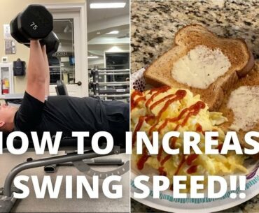GOLF WORKOUT/ FULL DAY OF EATING