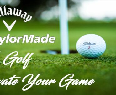 testing out my new taylormade irons