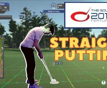 How to Turn on "STRAIGHT PUTTING" on TGC 2019 Golf Simulator
