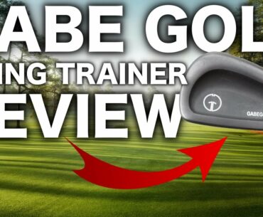 GABE GOLF SWING TRAINER REVIEW