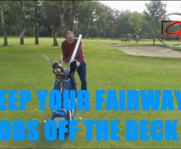 HOW TO HIT LONG / HIGH GOLF SHOTS WITH YOUR FAIRWAY WOODS OFF THE DECK