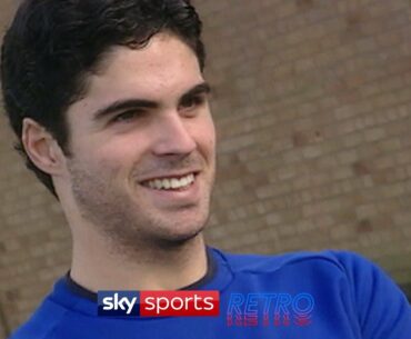 Mikel Arteta joins David Moyes at Everton