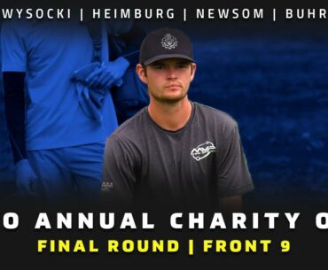 2021 Waco Annual Charity Open | FINAL RD, F9 CHASE | Wysocki, Heimburg, Newsom, Buhr | DISC GOLF