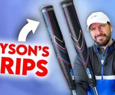 I try Bryson DeChambeau's INSANE GIANT GRIPS!