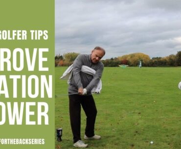 Senior Golf Tips - Swing Width Towel Drill