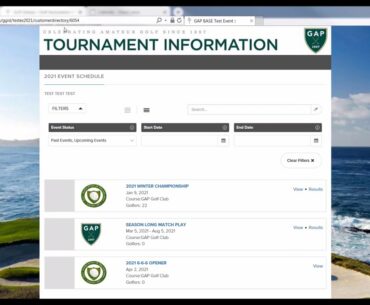 USGA TM Webinar No. 1