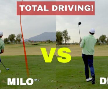 EPIC COMEBACK or TOTAL DOMINATION? Milo Lines Vs Drew Cooper Total Driving Challenge FINAL!!! GOLF