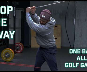 Stop Your Sway - Golf Swing Drill!