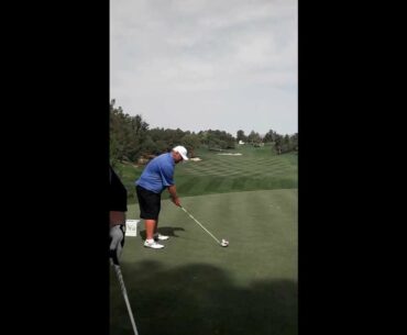 Brett Hull Tees off #3 - Michael Jordan Celebrity Invitational 2013