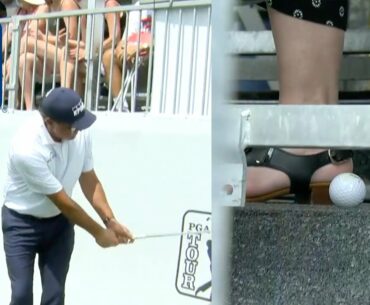 Phil Mickelson’s wild par save at Honda