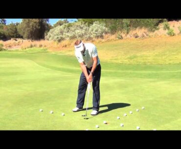 Short Putting, Improve Putting, How To Improve Putting, Putting Drills Golf Fundamentals, Golf Setup