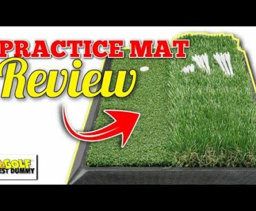 AMAZON Prowithlin Golf Practice Mat Review! - Golf Test Dummy