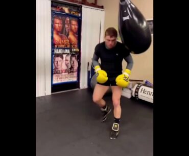 Canelo Training For Billy Joe Saunders!