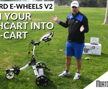 EWheels V2 Review - Turn your golf pushcart into an e-cart