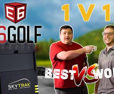 E6 Connect Skytrak 1v1 | Simulator Saturdays | OMADA GOLF