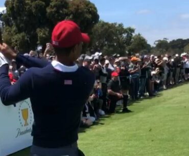 Tiger Woods stinger swing President’s Cup | Golf Rabble