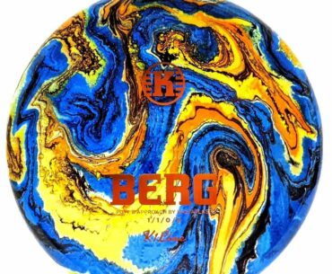 Dyed a disc golf Kastaplast K1 Berg! YES!