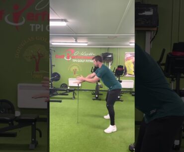 Assisted pelvic rotation for golfers