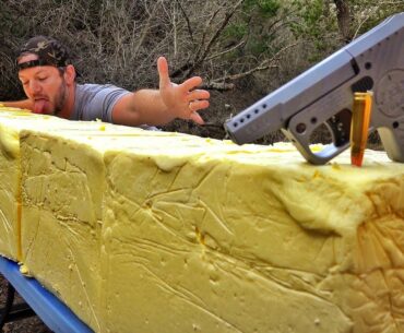 World's Smallest AK vs 300lbs of Butter