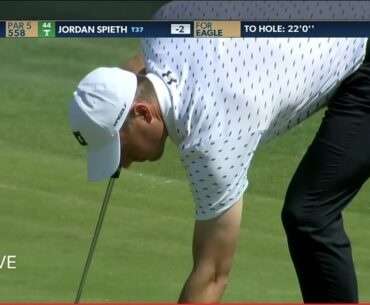 JordanSpieth CollinMorikawa Hole11th playeR3