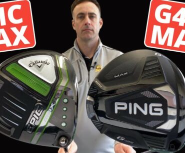 MAXED OUT DRIVERS! Callaway Epic Max Driver VS Ping G425 Max Driver