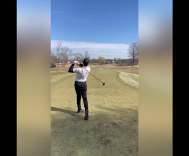 Here’s how I played the 12th hole at The Arboretum Golf Club #shorts