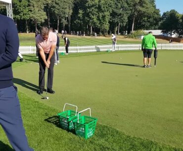 Robert Rock Chipping from a Tight Lie