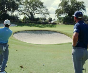 2 Club Challenge: Dustin Johnson VS. Collin Morikawa | TaylorMade Golf Europe