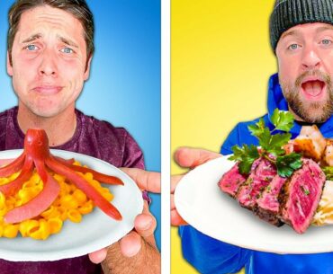 $1 vs $100 COOK OFF! *Dollar Store Budget Cooking Challenge*
